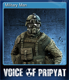 Series 1 - Card 3 of 8 - Military Man