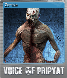 Series 1 - Card 1 of 8 - Zombie