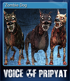 Series 1 - Card 8 of 8 - Zombie Dog