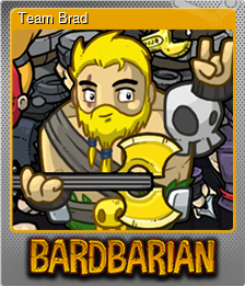 Series 1 - Card 4 of 7 - Team Brad