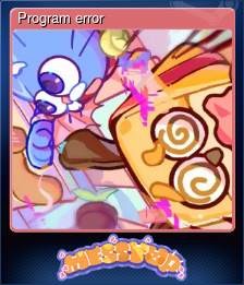 Series 1 - Card 1 of 8 - Program error