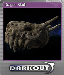 Series 1 - Card 2 of 7 - Dragon Skull