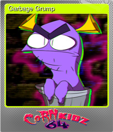Series 1 - Card 4 of 5 - Garbage Grump