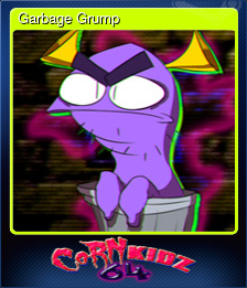 Series 1 - Card 4 of 5 - Garbage Grump