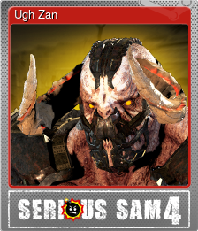 Series 1 - Card 11 of 15 - Ugh Zan