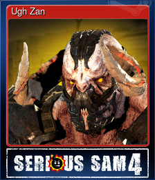 Series 1 - Card 11 of 15 - Ugh Zan