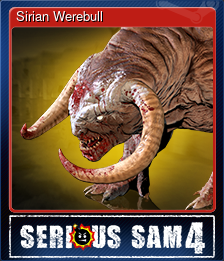 Series 1 - Card 12 of 15 - Sirian Werebull