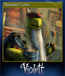 Series 1 - Card 5 of 6 - Bearded Turtle