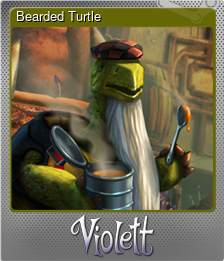 Series 1 - Card 5 of 6 - Bearded Turtle