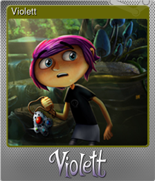 Series 1 - Card 1 of 6 - Violett