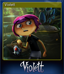 Series 1 - Card 1 of 6 - Violett