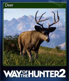 Series 1 - Card 3 of 10 - Deer