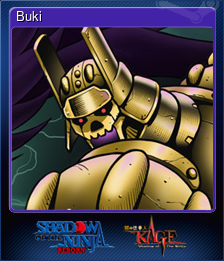 Series 1 - Card 5 of 9 - Buki