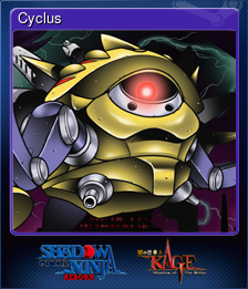 Series 1 - Card 3 of 9 - Cyclus