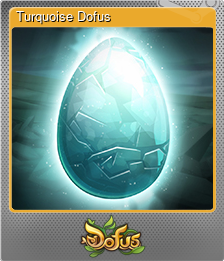Series 1 - Card 2 of 6 - Turquoise Dofus