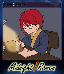 Series 1 - Card 3 of 5 - Last Chance