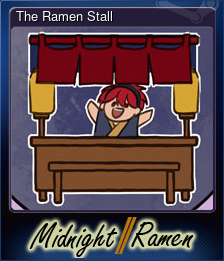 Series 1 - Card 2 of 5 - The Ramen Stall