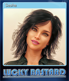 Series 1 - Card 4 of 10 - Sasha