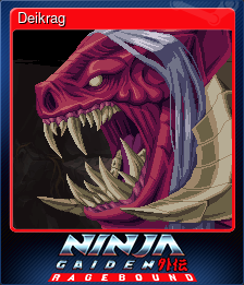 Series 1 - Card 6 of 10 - Deikrag