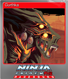 Series 1 - Card 4 of 10 - Gurthka