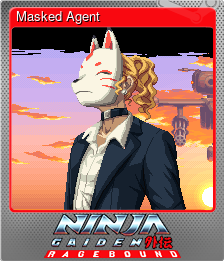 Series 1 - Card 10 of 10 - Masked Agent