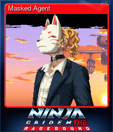 Series 1 - Card 10 of 10 - Masked Agent
