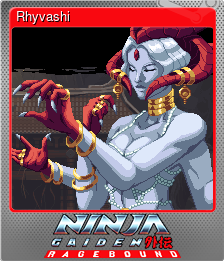 Series 1 - Card 7 of 10 - Rhyvashi