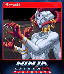 Series 1 - Card 7 of 10 - Rhyvashi