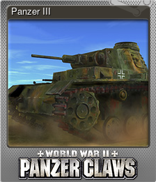 Series 1 - Card 4 of 6 - Panzer III