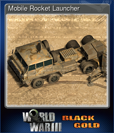 Series 1 - Card 7 of 7 - Mobile Rocket Launcher