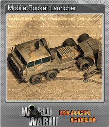 Series 1 - Card 7 of 7 - Mobile Rocket Launcher