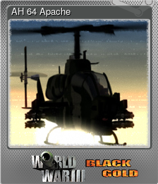 Series 1 - Card 6 of 7 - AH 64 Apache