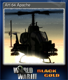 Series 1 - Card 6 of 7 - AH 64 Apache