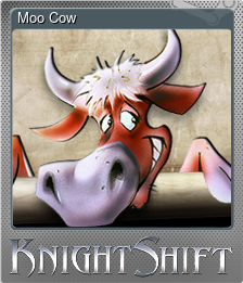 Series 1 - Card 2 of 7 - Moo Cow
