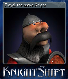 Series 1 - Card 1 of 7 - Floyd, the brave Knight