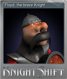 Series 1 - Card 1 of 7 - Floyd, the brave Knight