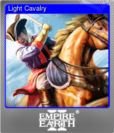 Series 1 - Card 2 of 6 - Light Cavalry