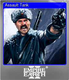 Series 1 - Card 3 of 6 - Assault Tank