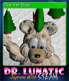 Series 1 - Card 6 of 6 - The Yeti Bros.