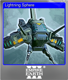 Series 1 - Card 5 of 7 - Lightning Sphere