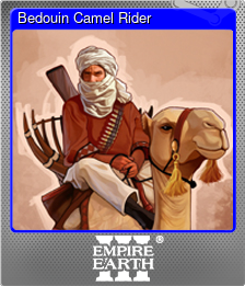 Series 1 - Card 1 of 7 - Bedouin Camel Rider
