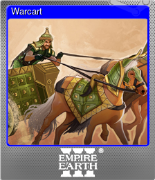 Series 1 - Card 7 of 7 - Warcart