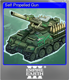 Series 1 - Card 4 of 7 - Self Propelled Gun