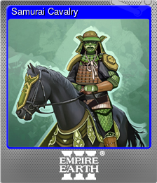 Series 1 - Card 2 of 7 - Samurai Cavalry
