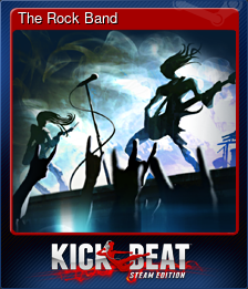 Series 1 - Card 3 of 7 - The Rock Band