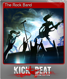 Series 1 - Card 3 of 7 - The Rock Band