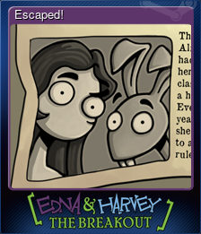 Series 1 - Card 6 of 7 - Escaped!