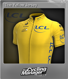 Series 1 - Card 1 of 11 - The Yellow Jersey