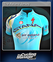 Series 1 - Card 11 of 11 - The Astana Jersey