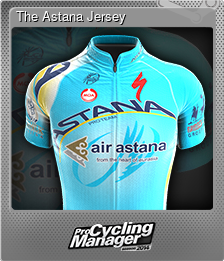 Series 1 - Card 11 of 11 - The Astana Jersey